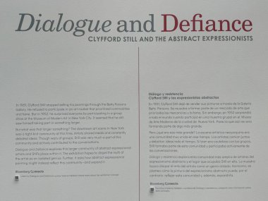 22 Haziran 2024 'te Denver, Colorado' daki Clyfford Still Müzesi 'nde sergi açıldı..