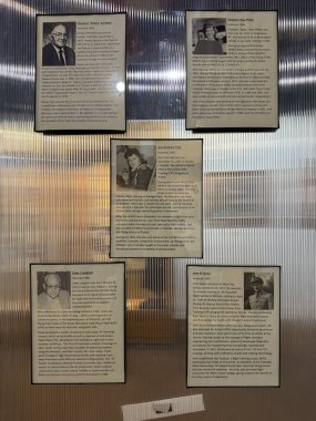 DENVER, CO - 22 Haziran 2024 'te Colorado Havacılık Hall of Fame, Denver, Colorado' daki Rocky Hava ve Uzay Müzesi 'nde sergilendi..