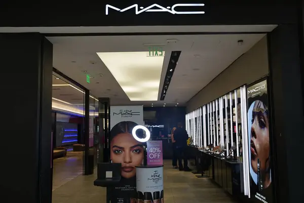 stock image DENVER, CO - JUN 22: MAC store at the Cherry Creek Shopping Center in Denver, Colorado, as seen on June 22, 2024.