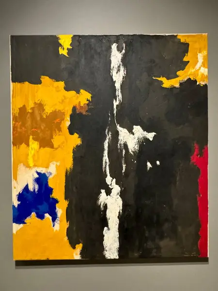 stock image DENVER, CO - JUN 22: Exhibit at the Clyfford Still Museum in Denver, Colorado, as seen on June 22, 2024.