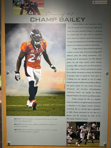 stock image DENVER, CO - JUN 22: Colorado Sports Hall of Fame at Empower Field at Mile High Stadium in Denver, Colorado, as seen on June 22, 2024.