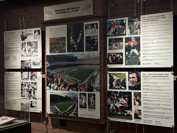 stock image DENVER, CO - JUN 22: Colorado Sports Hall of Fame at Empower Field at Mile High Stadium in Denver, Colorado, as seen on June 22, 2024.