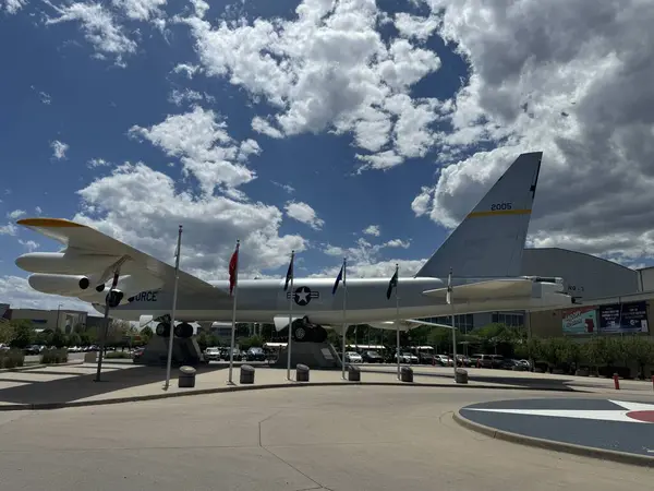 stock image DENVER, CO - JUN 22: Exhibit at the Wings Over the Rockies Air and Space Museum in Denver, Colorado, as seen on June 22, 2024.