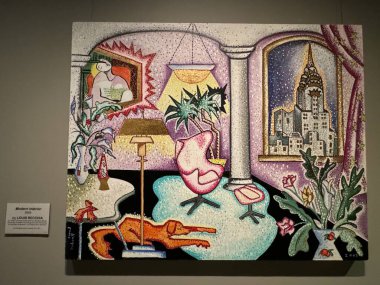 DENVER, CO - 22 Haziran 2024 'te görüldüğü gibi, Denver, Colorado' daki Kirkland Güzel Dekoratif Sanatlar Müzesi.