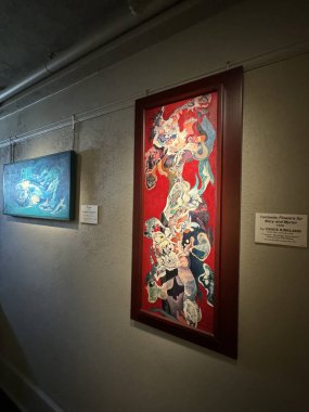 DENVER, CO - 22 Haziran 2024 'te görüldüğü gibi, Denver, Colorado' daki Kirkland Güzel Dekoratif Sanatlar Müzesi.