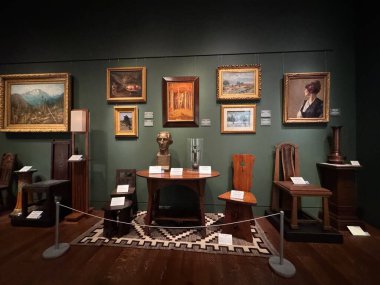 DENVER, CO - 22 Haziran 2024 'te görüldüğü gibi, Denver, Colorado' daki Kirkland Güzel Dekoratif Sanatlar Müzesi.