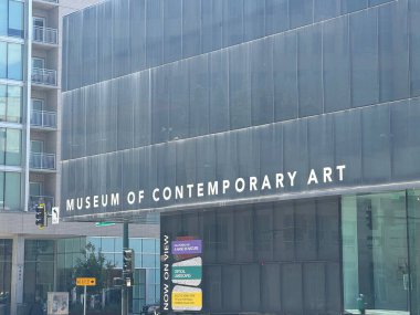 DENVER, CO - 22 Haziran 2024 'te Denver, Colorado' daki Çağdaş Sanat Müzesi.