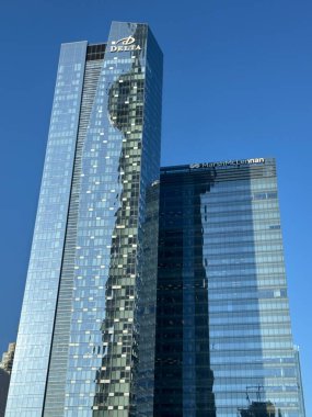 Toronto şehir merkezinde, Ontario, Kanada 'da, 25 Mayıs 2024' te görüldüğü gibi..