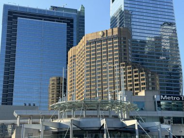 Toronto şehir merkezinde, Ontario, Kanada 'da, 25 Mayıs 2024' te görüldüğü gibi..