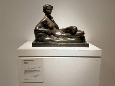 NEW BRITAIN, CT - 4 Mayıs: 4 Mayıs 2024 'te Connecticut' taki Yeni Britanya Amerikan Sanatları Müzesi 'nde sergi.