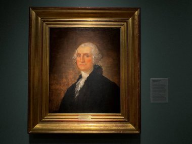 NEW BRITAIN, CT - 4 Mayıs: 4 Mayıs 2024 'te Connecticut' taki Yeni Britanya Amerikan Sanatları Müzesi 'nde sergi.