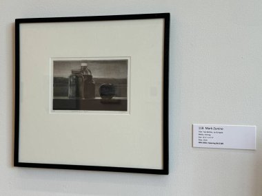 NEW BRITAIN, CT - 4 Mayıs: 4 Mayıs 2024 'te Connecticut' taki Yeni Britanya Amerikan Sanatları Müzesi 'nde sergi.