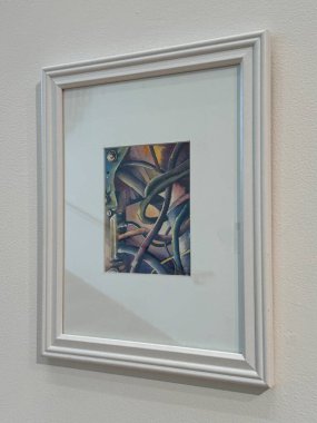 NEW BRITAIN, CT - 4 Mayıs: 4 Mayıs 2024 'te Connecticut' taki Yeni Britanya Amerikan Sanatları Müzesi 'nde sergi.