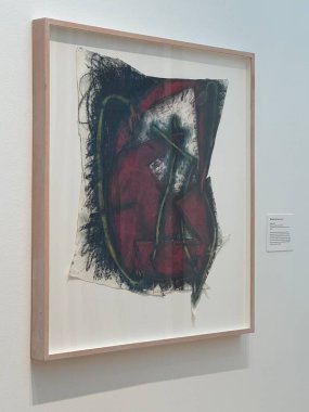 NEW BRITAIN, CT - 4 Mayıs: 4 Mayıs 2024 'te Connecticut' taki Yeni Britanya Amerikan Sanatları Müzesi 'nde sergi.