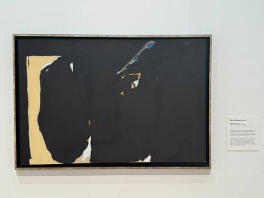 NEW BRITAIN, CT - 4 Mayıs: 4 Mayıs 2024 'te Connecticut' taki Yeni Britanya Amerikan Sanatları Müzesi 'nde sergi.