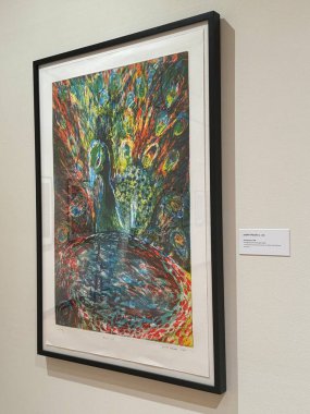 NEW BRITAIN, CT - 4 Mayıs: 4 Mayıs 2024 'te Connecticut' taki Yeni Britanya Amerikan Sanatları Müzesi 'nde sergi.