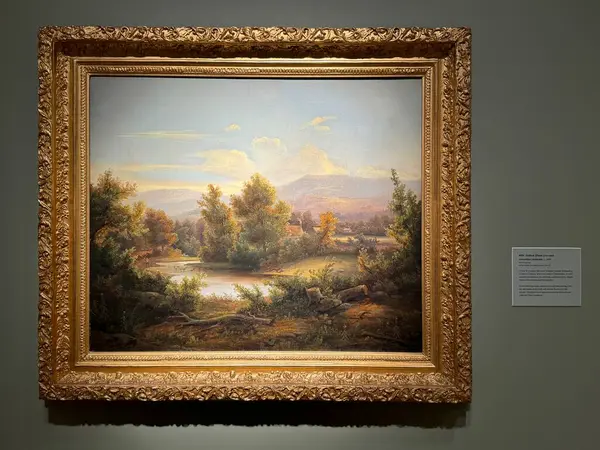 NEW BRITAIN, CT - 4 Mayıs: 4 Mayıs 2024 'te Connecticut' taki Yeni Britanya Amerikan Sanatları Müzesi 'nde sergi.