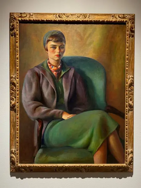 NEW BRITAIN, CT - 4 Mayıs: 4 Mayıs 2024 'te Connecticut' taki Yeni Britanya Amerikan Sanatları Müzesi 'nde sergi.