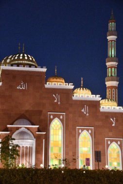 DUBAI, BAE - 30 Aralık 2023 'te Al Barsha, BAE' deki Al Salam Camii.