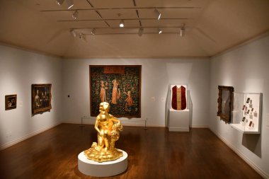 HONOLULU, HI - 20 AUG: 20 Ağustos 2022 'de Hawaii' deki Honolulu Sanat Müzesi 'nde görüldüğü gibi.