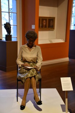 HONOLULU, HI - 20 AUG: 20 Ağustos 2022 'de Hawaii' deki Honolulu Sanat Müzesi 'nde görüldüğü gibi.