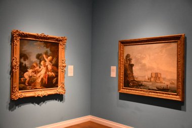 HONOLULU, HI - 20 AUG: 20 Ağustos 2022 'de Hawaii' deki Honolulu Sanat Müzesi 'nde görüldüğü gibi.