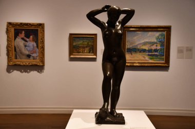 HONOLULU, HI - 20 AUG: 20 Ağustos 2022 'de Hawaii' deki Honolulu Sanat Müzesi 'nde görüldüğü gibi.