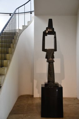 HONOLULU, HI - 20 AUG: 20 Ağustos 2022 'de Hawaii' deki Honolulu Sanat Müzesi 'nde görüldüğü gibi.