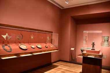 HONOLULU, HI - 20 AUG: 20 Ağustos 2022 'de Hawaii' deki Honolulu Sanat Müzesi 'nde görüldüğü gibi.