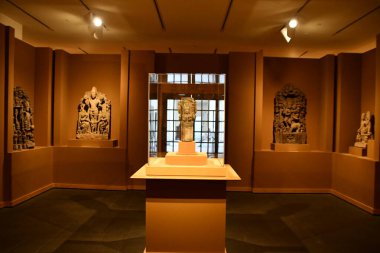 HONOLULU, HI - 20 AUG: 20 Ağustos 2022 'de Hawaii' deki Honolulu Sanat Müzesi 'nde görüldüğü gibi.