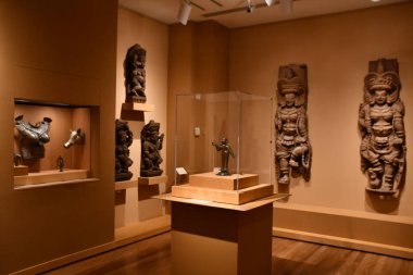 HONOLULU, HI - 20 AUG: 20 Ağustos 2022 'de Hawaii' deki Honolulu Sanat Müzesi 'nde görüldüğü gibi.