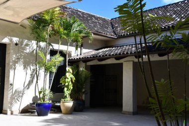 HONOLULU, HI - 20 AUG: 20 Ağustos 2022 'de Hawaii' deki Honolulu Sanat Müzesi 'nde görüldüğü gibi.