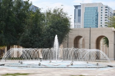 ABU DHABI, UAE - DEC 31: Abu Dhabi Cultural Foundation in the UAE, as seen on Dec 31, 2023.