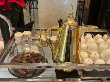 ABU DHABI, BAE - 31 Aralık 2023 'te Abu Dabi, BAE' deki St. Regis Saadiyat Adası Tatil Köyü 'nde.