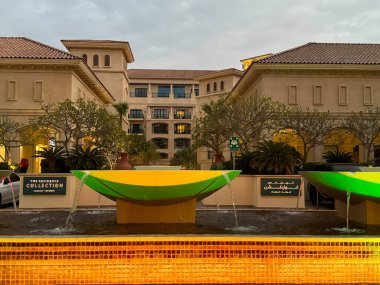 ABU DHABI, BAE - 31 Aralık 2023 'te Abu Dabi, BAE' deki St. Regis Saadiyat Adası Resort 'taki Konut Koleksiyonu.