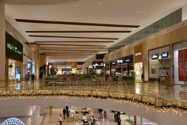 ABU DHABI, 31 Aralık 2023 'te Abu Dabi, BAE' deki Yas AVM 'de görüldü..