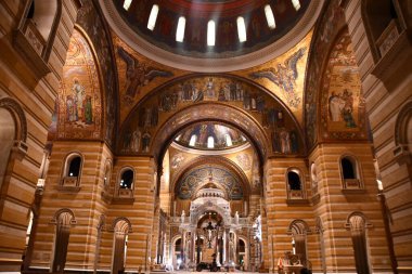 St. Louis, Missouri 'deki St. Louis Katedral Bazilikası, 7 Temmuz 2023' te görüldü..