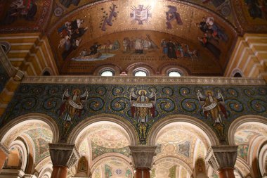 St. Louis, Missouri 'deki St. Louis Katedral Bazilikası, 7 Temmuz 2023' te görüldü..