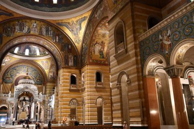 St. Louis, Missouri 'deki St. Louis Katedral Bazilikası, 7 Temmuz 2023' te görüldü..