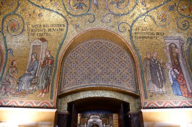 St. Louis, Missouri 'deki St. Louis Katedral Bazilikası, 7 Temmuz 2023' te görüldü..