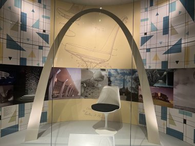 ST LOUIS, MO - 7 Temmuz 2023 'te St. Louis, Missouri' deki Geçit Kemeri Müzesi 'nde sergi.