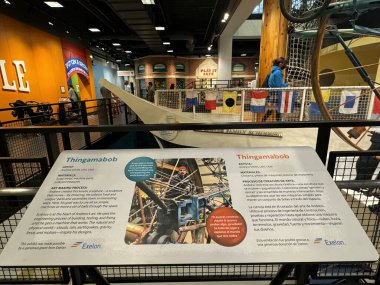 Chicago, IL - 3 Temmuz 2024 'te Illinois' deki Chicago Çocuk Müzesi 'nde sergi.