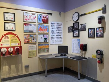 Chicago, IL - 3 Temmuz 2024 'te Illinois' deki Chicago Çocuk Müzesi 'nde sergi.