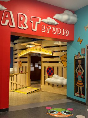 Chicago, IL - 3 Temmuz 2024 'te Illinois' deki Chicago Çocuk Müzesi 'nde sergi.