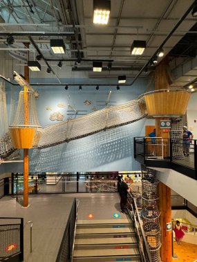 Chicago, IL - 3 Temmuz 2024 'te Illinois' deki Chicago Çocuk Müzesi 'nde sergi.