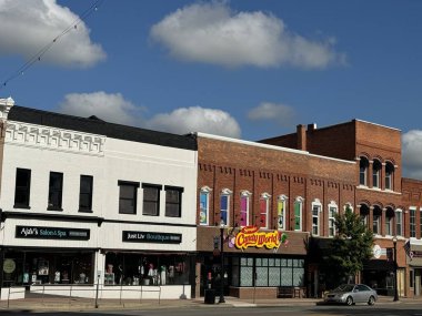 BRYAN, OH - 5 Temmuz 2024 'te görüldüğü üzere, Ohio' daki Bryan kasabasının etrafında.