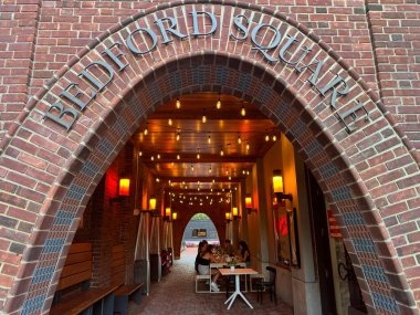 Westport, Connecticut 'taki Emmy Squared Pizza restoranı, 14 Temmuz 2024' te görüldüğü gibi..