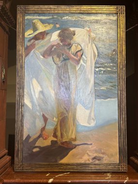 NEW YORK NY - 28 Temmuz 2024 'te New York' taki Hispanik Society Museum & Library 'de sergi.