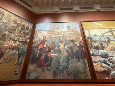 NEW YORK NY - 28 Temmuz 2024 'te New York' taki Hispanik Society Museum & Library 'de sergi.