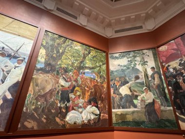 NEW YORK NY - 28 Temmuz 2024 'te New York' taki Hispanik Society Museum & Library 'de sergi.